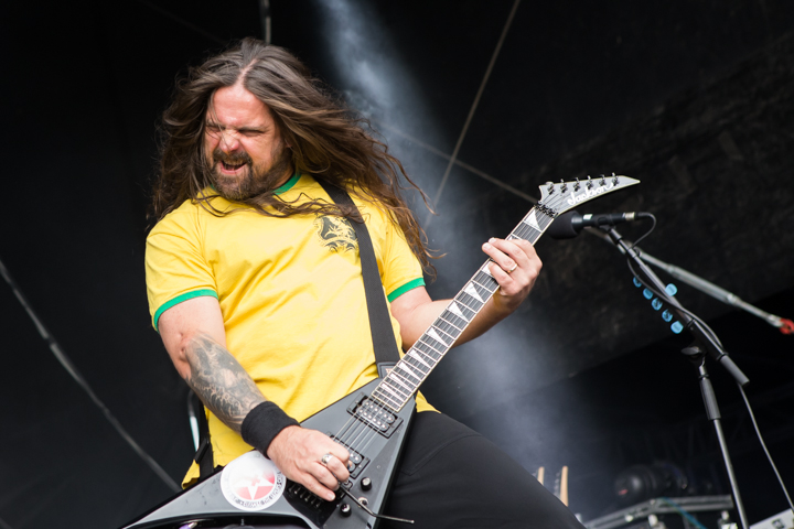 Sepultura @ Vainstream Rockfest 2014, picture 22, photographed by Dorien Goetschalckx - FrontView Magazine