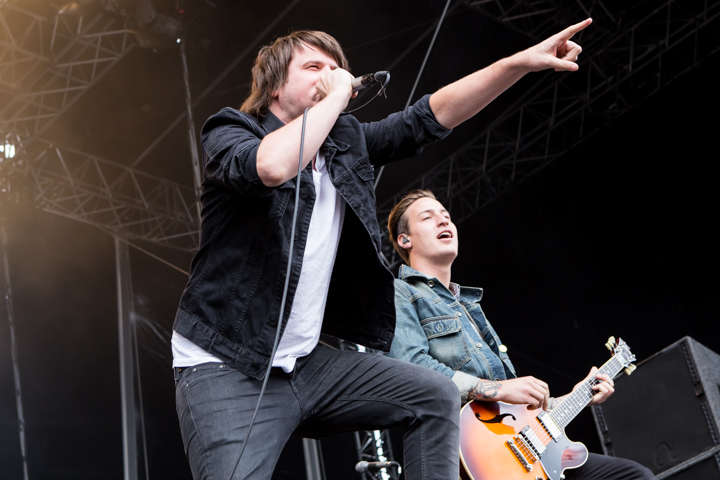 Silverstein @ Vainstream Rockfest 2014, picture 3, photographed by Dorien Goetschalckx - FrontView Magazine