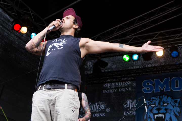 Smoke Blow @ Vainstream Rockfest 2014, picture 11, photographed by Dorien Goetschalckx - FrontView Magazine