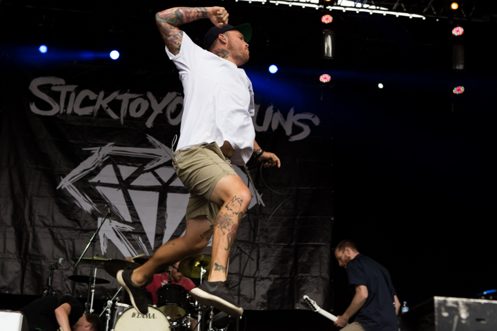 Stick To Your Guns @ Vainstream Rockfest 2014, foto 2, foto's door Dorien Goetschalckx - FrontView Magazine