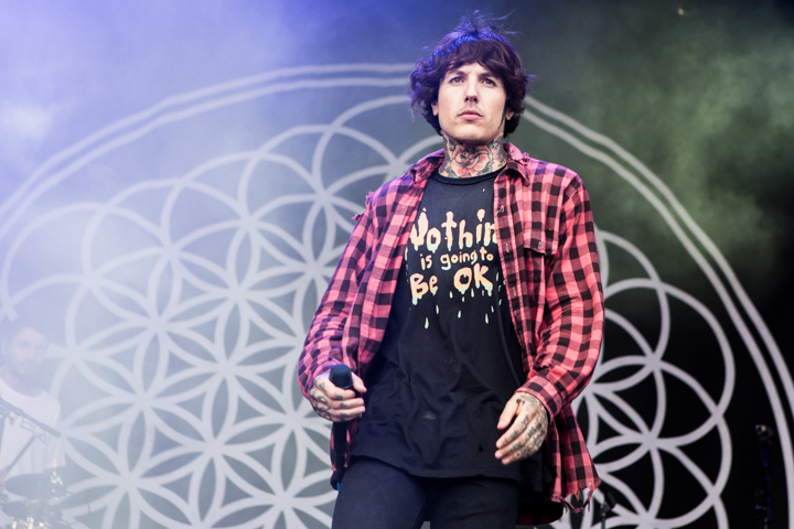 Bring Me The Horizon @ Vainstream Rockfest 2014, picture 1, photographed by Dorien Goetschalckx - FrontView Magazine