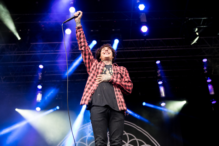 Bring Me The Horizon @ Vainstream Rockfest 2014, picture 7, photographed by Dorien Goetschalckx - FrontView Magazine