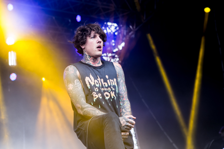 Bring Me The Horizon @ Vainstream Rockfest 2014, picture 11, photographed by Dorien Goetschalckx - FrontView Magazine