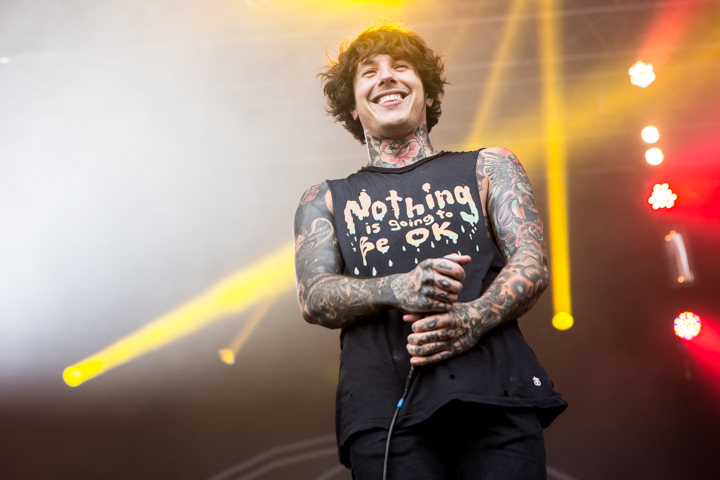 Bring Me The Horizon @ Vainstream Rockfest 2014, picture 13, photographed by Dorien Goetschalckx - FrontView Magazine