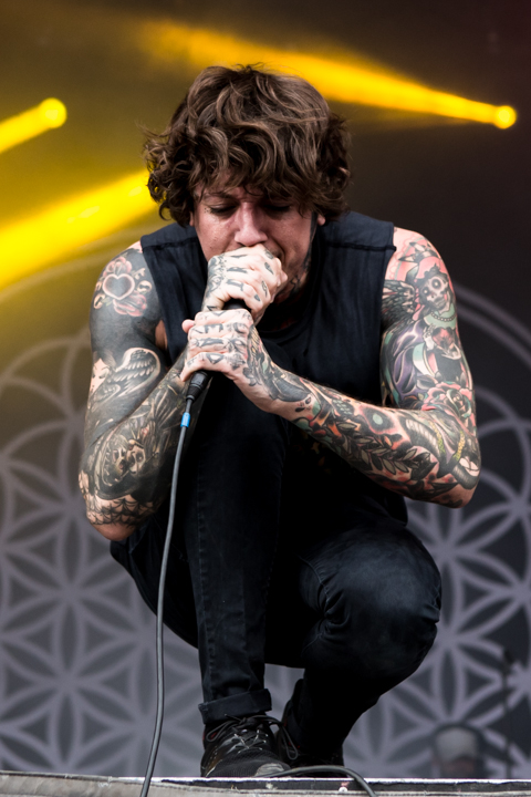 Bring Me The Horizon @ Vainstream Rockfest 2014, picture 14, photographed by Dorien Goetschalckx - FrontView Magazine