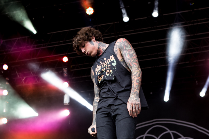 Bring Me The Horizon @ Vainstream Rockfest 2014, picture 18, photographed by Dorien Goetschalckx - FrontView Magazine