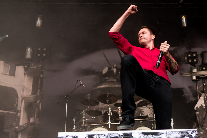 Heaven Shall Burn @ Vainstream Rockfest 2014, picture 2, photographed by Dorien Goetschalckx - FrontView Magazine