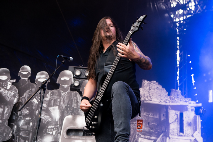 Heaven Shall Burn @ Vainstream Rockfest 2014, picture 3, photographed by Dorien Goetschalckx - FrontView Magazine