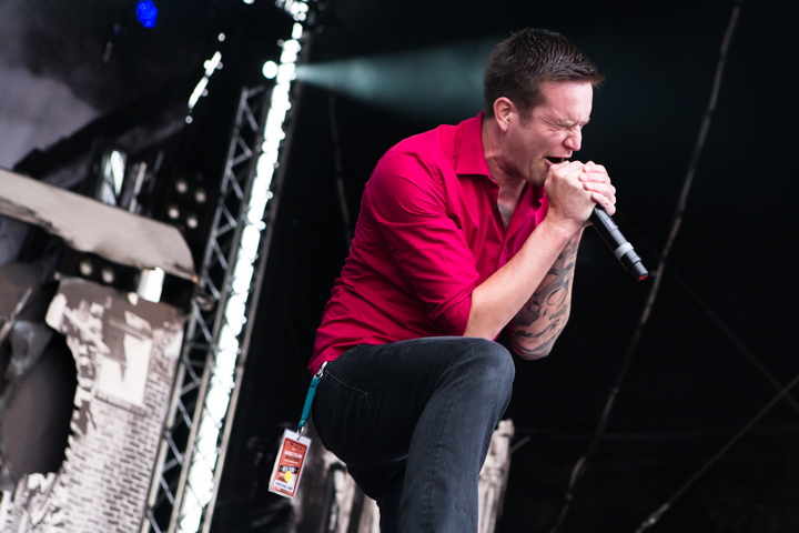Heaven Shall Burn @ Vainstream Rockfest 2014, picture 6, photographed by Dorien Goetschalckx - FrontView Magazine
