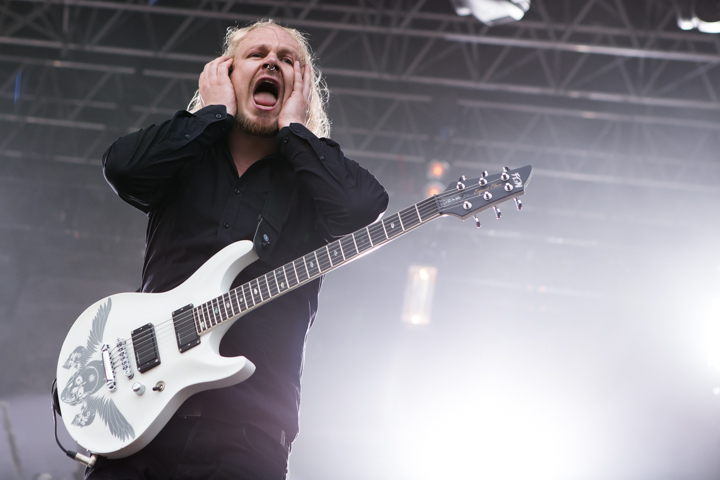 Heaven Shall Burn @ Vainstream Rockfest 2014, picture 8, photographed by Dorien Goetschalckx - FrontView Magazine