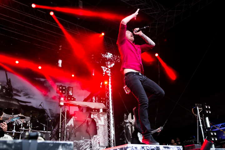 Heaven Shall Burn @ Vainstream Rockfest 2014, picture 10, photographed by Dorien Goetschalckx - FrontView Magazine
