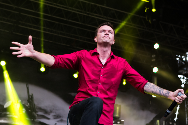 Heaven Shall Burn @ Vainstream Rockfest 2014, picture 17, photographed by Dorien Goetschalckx - FrontView Magazine