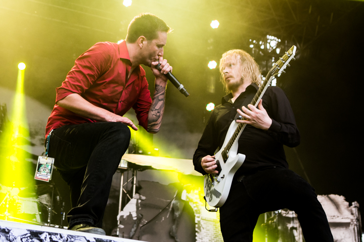 Heaven Shall Burn @ Vainstream Rockfest 2014, picture 18, photographed by Dorien Goetschalckx - FrontView Magazine