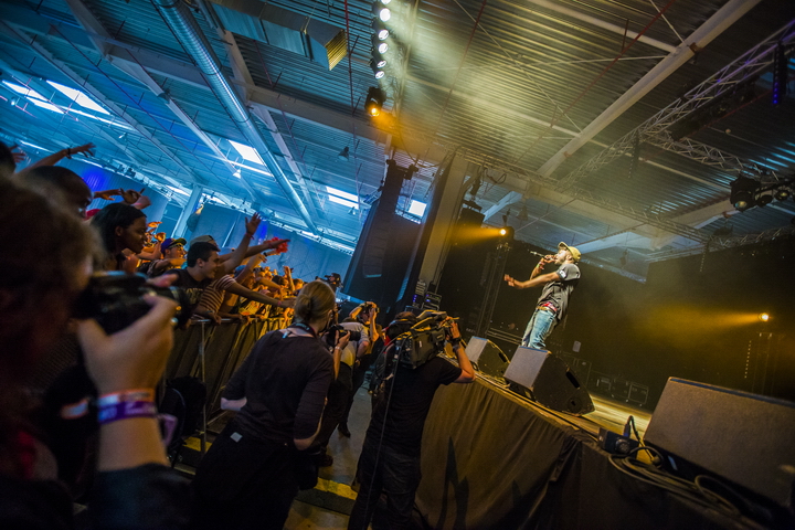 Les Ardentes Editie 2014 - donderdag, foto 2, foto's door sven dullaert - FrontView Magazine
