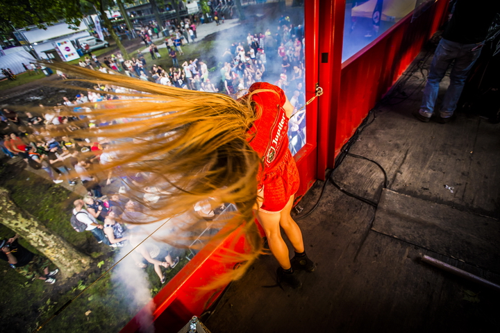 Les Ardentes Editie 2014 - donderdag, foto 11, foto's door sven dullaert - FrontView Magazine