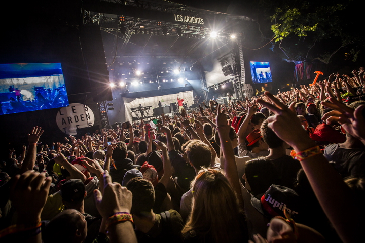 Les Ardentes Editie 2014 - donderdag, foto 85, foto's door sven dullaert - FrontView Magazine