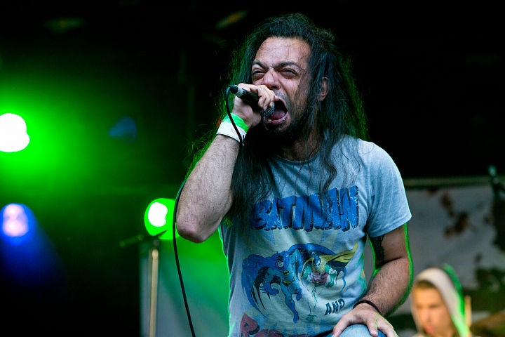 Komah @ Antwerp Metal Fest, picture 3, photographed by Marc Verdonck - FrontView Magazine