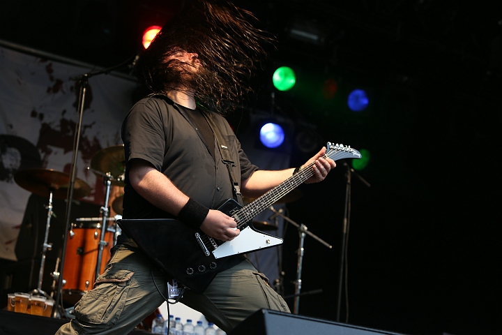 Komah @ Antwerp Metal Fest, picture 9, photographed by Marc Verdonck - FrontView Magazine