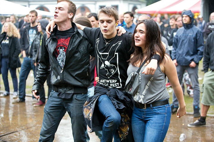 Komah @ Antwerp Metal Fest, picture 13, photographed by Marc Verdonck - FrontView Magazine