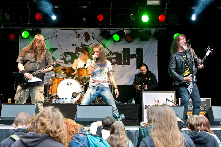 Komah @ Antwerp Metal Fest, picture 14, photographed by Marc Verdonck - FrontView Magazine