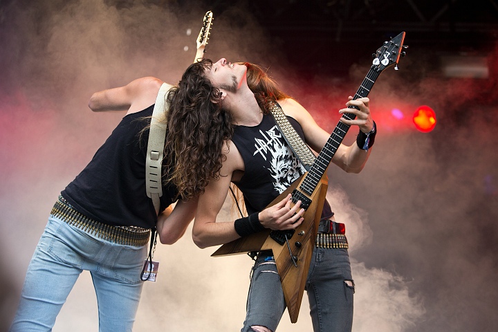 Evil Invaders @ Antwerp Metal Fest, picture 1, photographed by Marc Verdonck - FrontView Magazine
