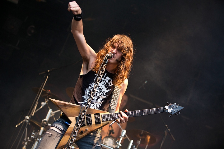 Evil Invaders @ Antwerp Metal Fest, picture 2, photographed by Marc Verdonck - FrontView Magazine