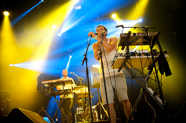 Cheveu @ Dour Festival 2014, picture 1, photographed by Magali Decamps - FrontView Magazine
