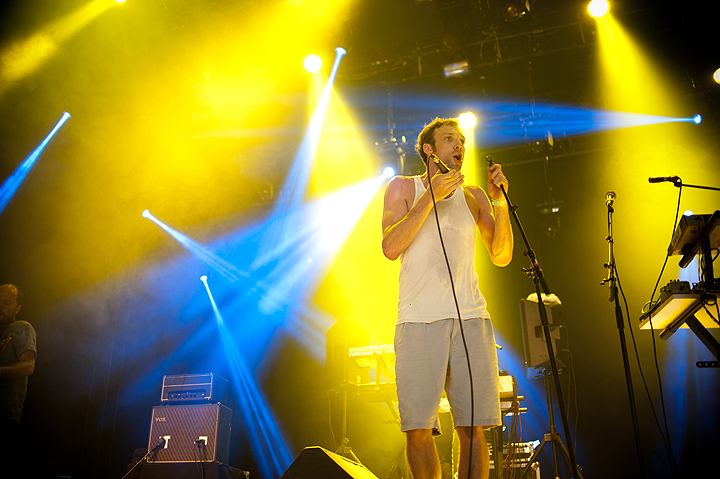 Cheveu @ Dour Festival 2014, picture 4, photographed by Magali Decamps - FrontView Magazine