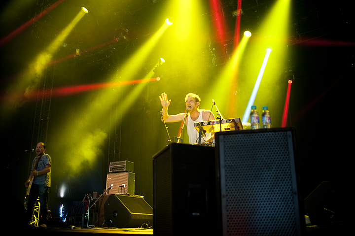 Cheveu @ Dour Festival 2014, picture 8, photographed by Magali Decamps - FrontView Magazine