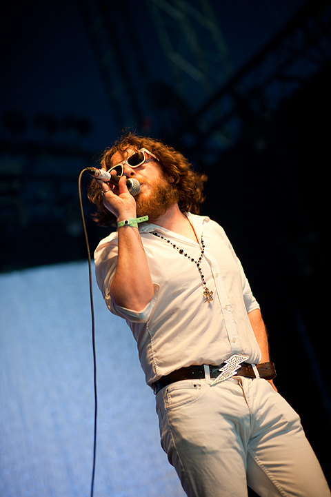 Romano Nervoso @ Dour Festival 2014, foto 3, foto's door Magali Decamps - FrontView Magazine