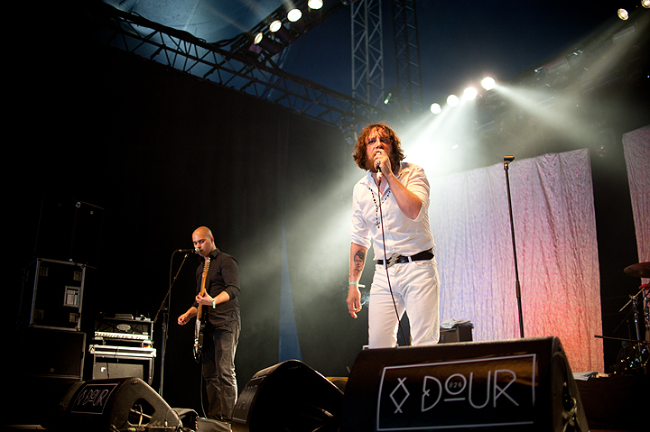 Romano Nervoso @ Dour Festival 2014, foto 10, foto's door Magali Decamps - FrontView Magazine