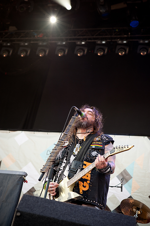 Soulfly @ Dour Festival 2014, foto 5, foto's door Magali Decamps - FrontView Magazine