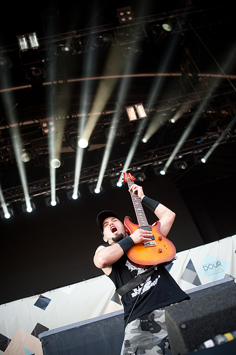 Soulfly @ Dour Festival 2014, foto 8, foto's door Magali Decamps - FrontView Magazine