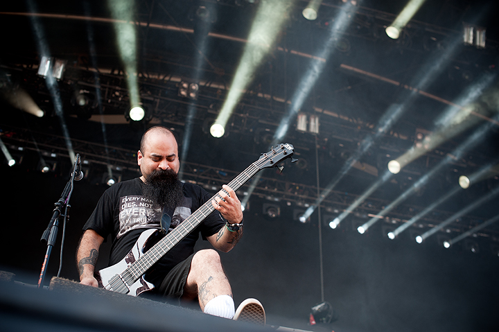 Soulfly @ Dour Festival 2014, foto 9, foto's door Magali Decamps - FrontView Magazine