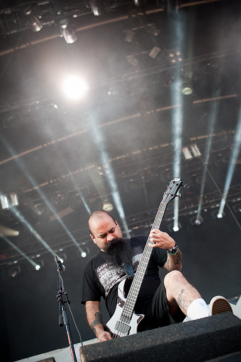 Soulfly @ Dour Festival 2014, foto 11, foto's door Magali Decamps - FrontView Magazine