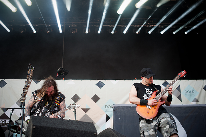 Soulfly @ Dour Festival 2014, foto 12, foto's door Magali Decamps - FrontView Magazine