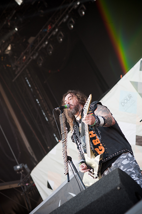 Soulfly @ Dour Festival 2014, foto 18, foto's door Magali Decamps - FrontView Magazine
