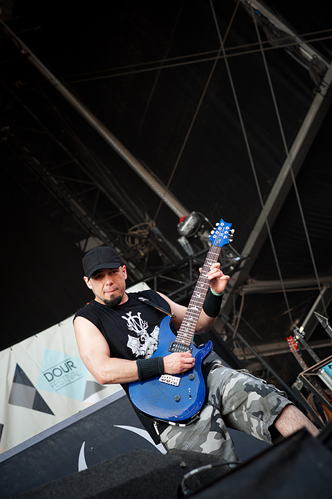 Soulfly @ Dour Festival 2014, foto 19, foto's door Magali Decamps - FrontView Magazine