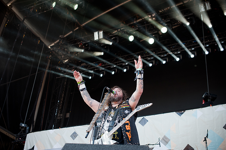 Soulfly @ Dour Festival 2014, foto 20, foto's door Magali Decamps - FrontView Magazine