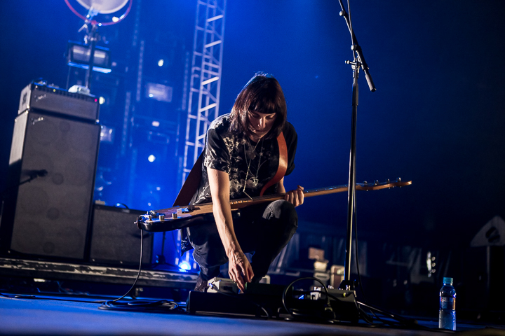 Band Of Skulls @ Dour 2014, picture 1, photographed by Dorien Goetschalckx - FrontView Magazine