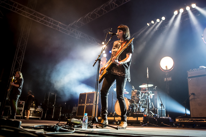 Band Of Skulls @ Dour 2014, picture 6, photographed by Dorien Goetschalckx - FrontView Magazine