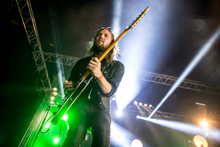 Band Of Skulls @ Dour 2014, picture 8, photographed by Dorien Goetschalckx - FrontView Magazine