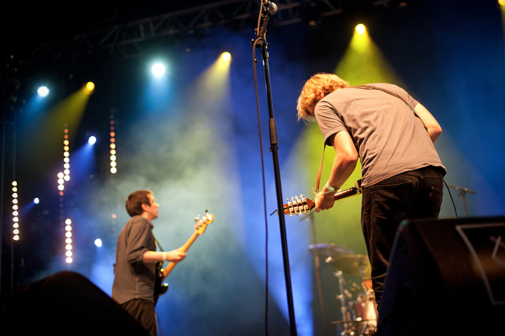 Johnny Flynn & The Sussex Wit @ Dour Festival 2014, picture 3, photographed by Magali Decamps - FrontView Magazine
