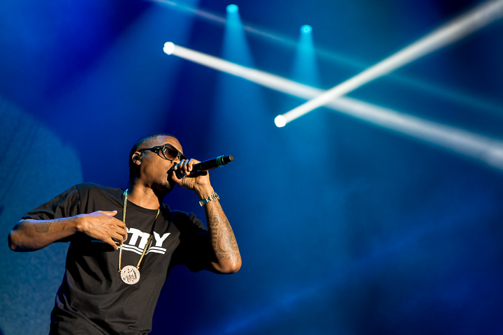 NAS @ Dour 2014, foto 2, foto's door Dorien Goetschalckx - FrontView Magazine