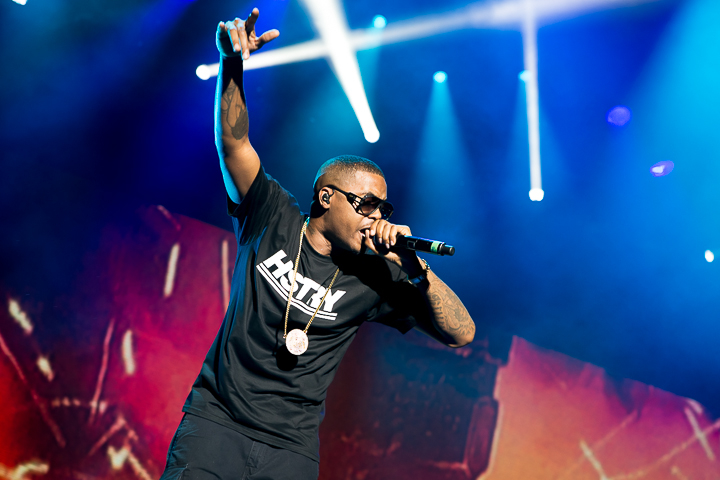 NAS @ Dour 2014, foto 4, foto's door Dorien Goetschalckx - FrontView Magazine