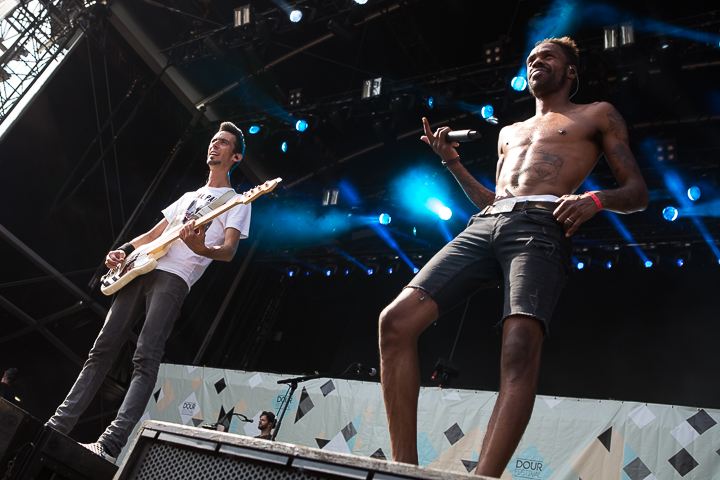 Skip The Use @ Dour 2014, picture 9, photographed by Dorien Goetschalckx - FrontView Magazine