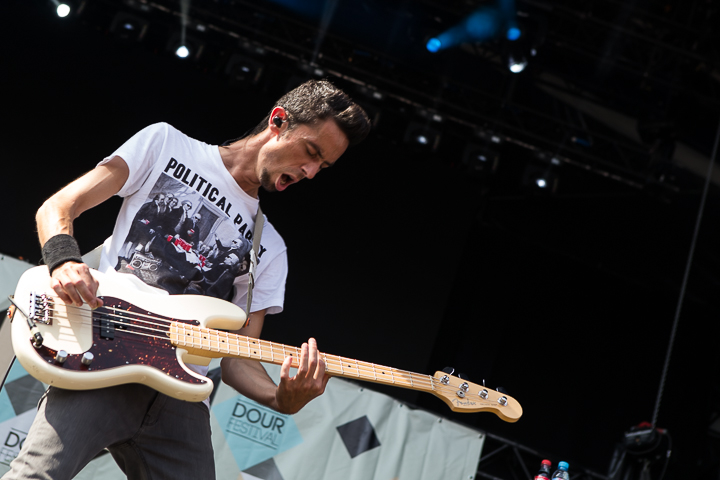 Skip The Use @ Dour 2014, picture 13, photographed by Dorien Goetschalckx - FrontView Magazine