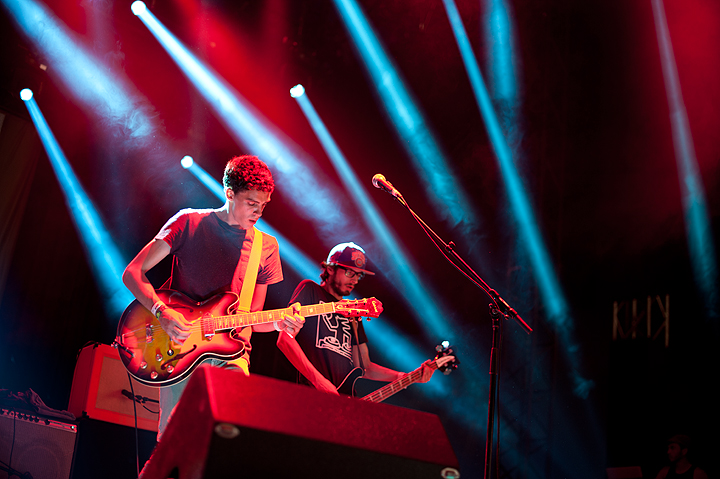 The Tangerines @ Dour Festival 2014, picture 2, photographed by Magali Decamps - FrontView Magazine