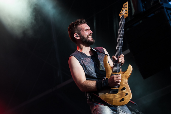Within Temptation @ Dour 2014, foto 8, foto's door Dorien Goetschalckx - FrontView Magazine
