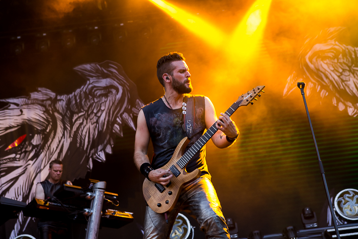 Within Temptation @ Dour 2014, foto 16, foto's door Dorien Goetschalckx - FrontView Magazine